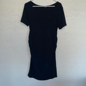 Black Maternity Dress